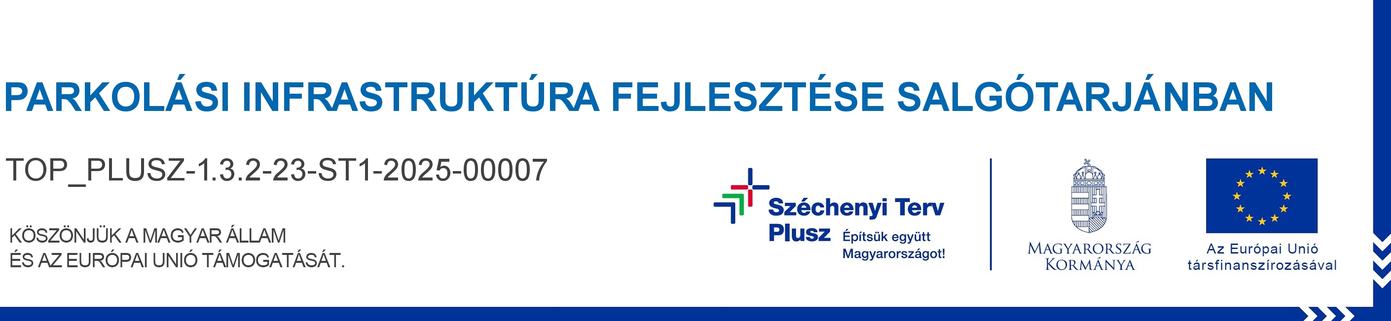 Parkolási infrastruktúra fejlesztése Salgótarjánban - TOP_PLUSZ-1.3.2-23-ST1-2025-00007
